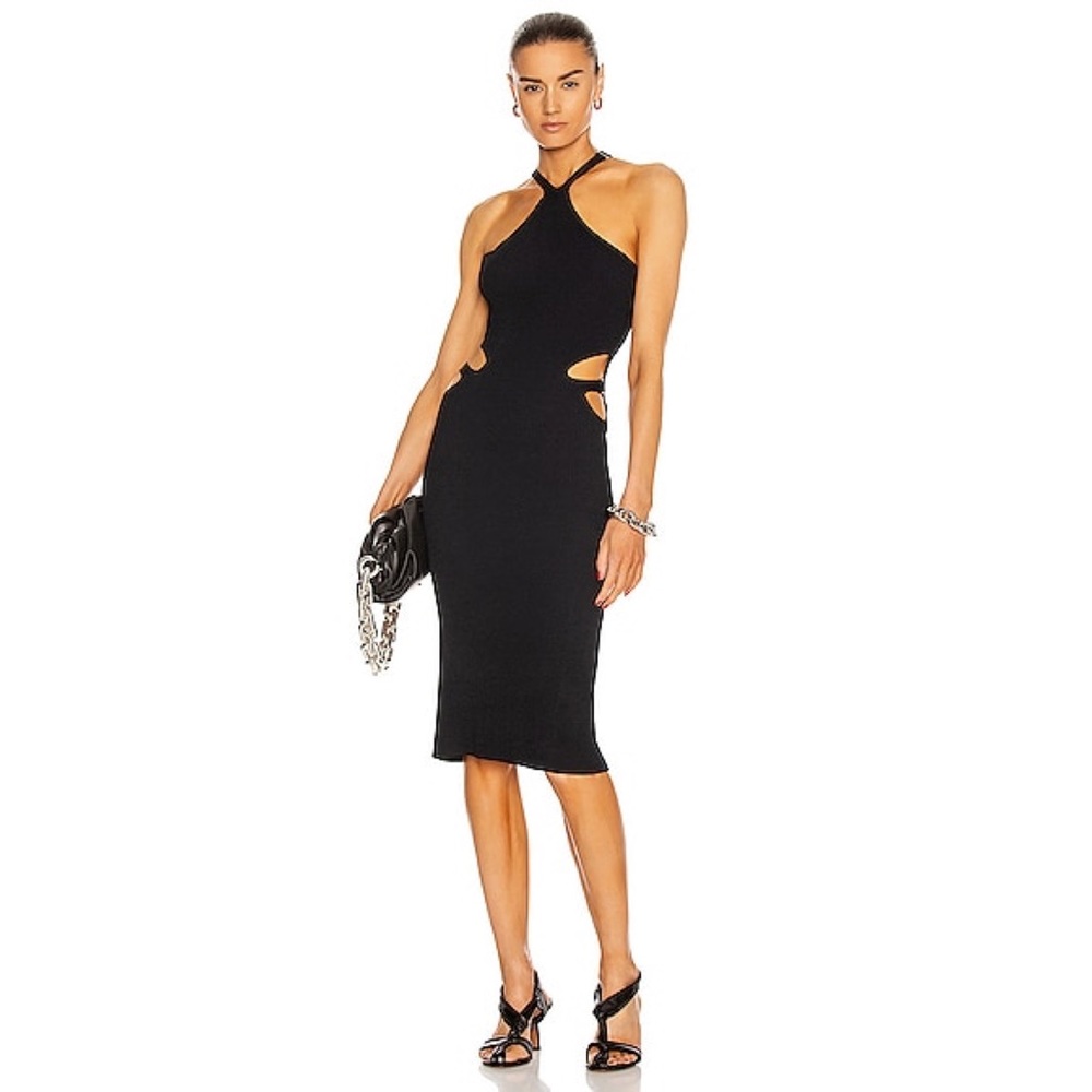Dion Lee Lustrate Fork Dress Cut Out Small